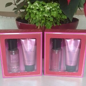 New 2 Sets Victoria Secret Mist And Lotion Pure Seduction